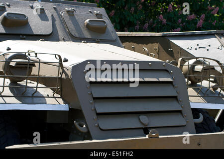 Soviet Union Machine parts of the Soviet military machine stood in the open air Stock Photo ...