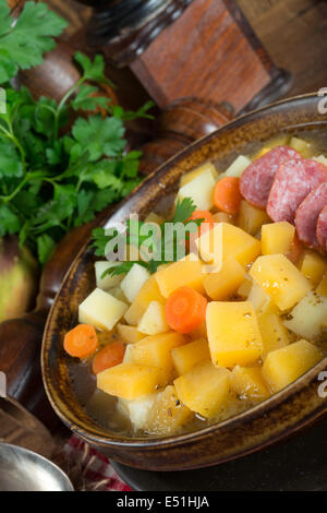 Rutabaga soup Stock Photo