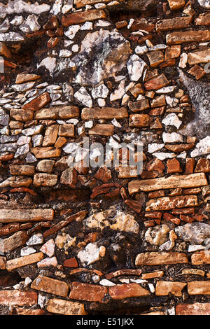 brick wall of an old building Stock Photo