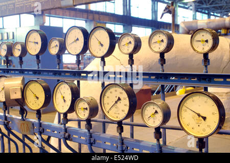 tachometers arrows Stock Photo