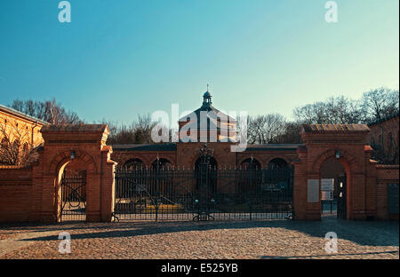 jewish cemetery in Berlin-Weissensee Stock Photo