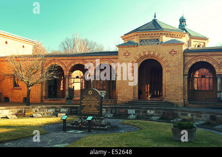 jewish cemetery in Berlin-Weissensee Stock Photo