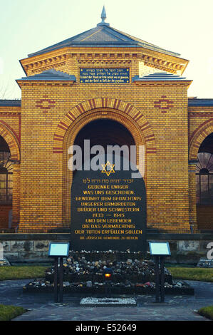 jewish cemetery in Berlin-Weissensee Stock Photo