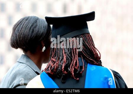 Coventry University graduation day, Coventry, UK Stock Photo