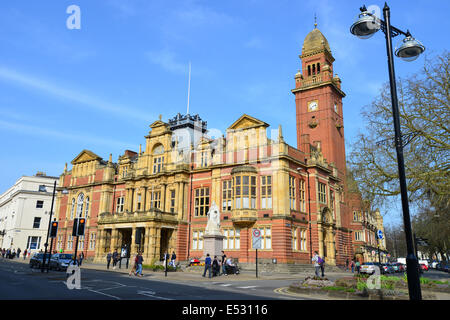 Royal Leamington Spa Town Hall, The Parade, Royal Leamington Spa, Warwickshire, England, United Kingdom Stock Photo