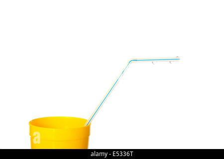 Download Yellow Fizzy Lemonade With Straw Stock Photo Alamy PSD Mockup Templates