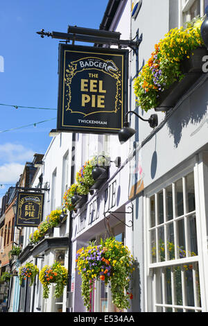 Eel Pie Pub, Church Street, Twickenham, London Borough of Richmond upon Thames, Greater London, England, United Kingdom Stock Photo