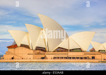 A side view of Sydney Opera House. Stock Photo