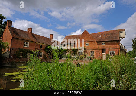 Views around the Flatford Mill area which were made famous by the paintings of John Constable Stock Photo