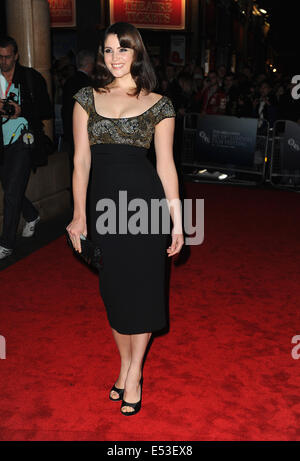 London, UK, UK. 24th Oct, 2009. Gemma Arterton attends the screening of 'The Disappearance Of Alice Creed' during The Times BFI London Film Festival at Vue West End. © Ferdaus Shamim/ZUMA Wire/Alamy Live News Stock Photo