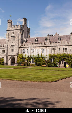 The main Quadrangle at University College Cork, Ireland. Stock Photo
