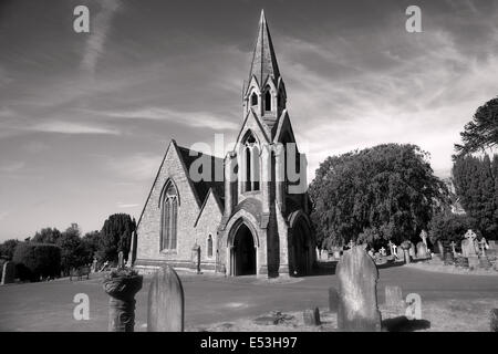 Milton Road cemetery chapel, Weston Super Mare, England Stock Photo - Alamy