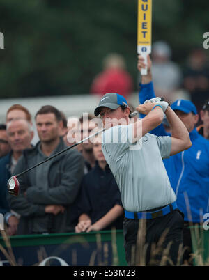 Hoylake, UK. 19th July, 2014. Hideki Matsuyama (JPN) Golf : Hideki ...