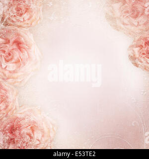 Vintage beautiful roses album cover hi-res stock photography and images -  Alamy