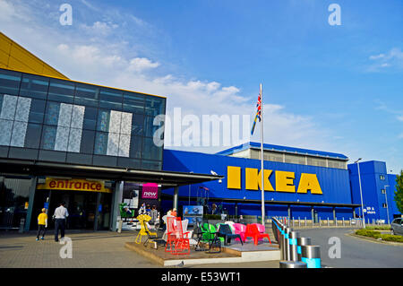 IKEA Brent Park, Wembley, London Borough of Brent, London, England, United Kingdom Stock Photo