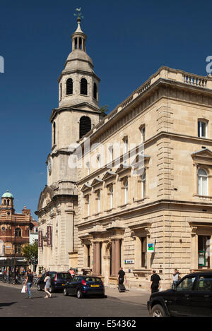 UK, England, Worcestershire, Worcester, The Cross, Slug and Lettuce pub in former St Nicholas’ Church Stock Photo