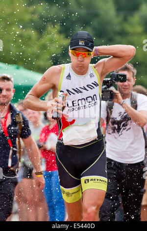 Hilpoltstein, Germany. 20th July, 2014. US Triathlete Madonna Buder In ...