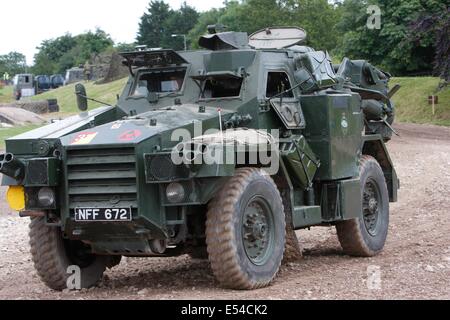 Humber Hornet Malkara guided missile anti tank vehicle Stock Photo - Alamy