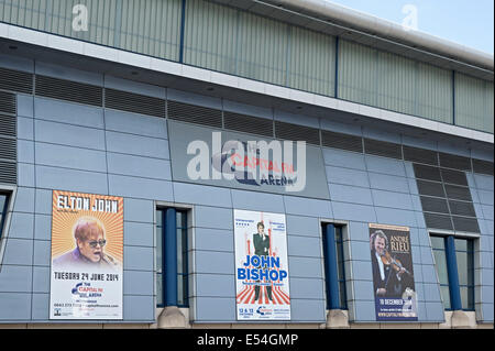 Capital fm arena Nottingham concert venue exterior Stock Photo