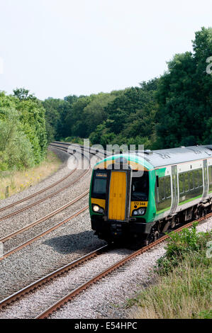 London Midland class 172 diesel multiple unit train at Stourbridge ...