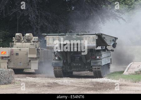 Titan Bridge Layer Tank - Bovington Stock Photo