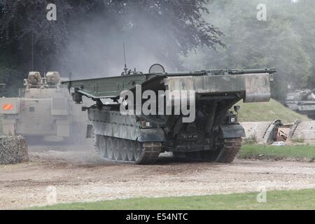 Titan Bridge Layer Tank - Bovington Stock Photo