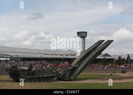 Titan Bridge Layer Tank - Bovington Stock Photo