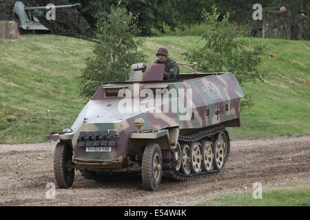 German Sd.Kfz. 250 half track - Bovington Stock Photo - Alamy