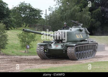 M103A2 Tank - Bovington Tankfest 2014 Stock Photo