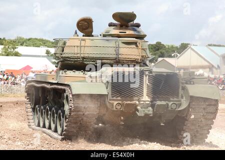 M60A1 RISE - Bovington Tankfest 2014 Stock Photo