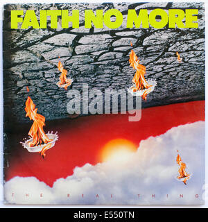 FAITH NO MORE THE REAL THING - Vintage 12'' LP vinyl Cover Stock