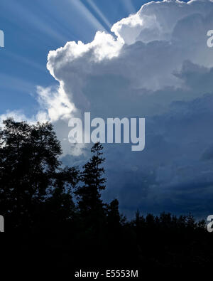 NATURE: Storm approaching Stock Photo