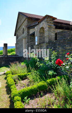 Roman Villa Urbana Longuich Moselle Germany Römische Weinstrasse Mosel vine route Rhineland-Palatinate Schweich estate house