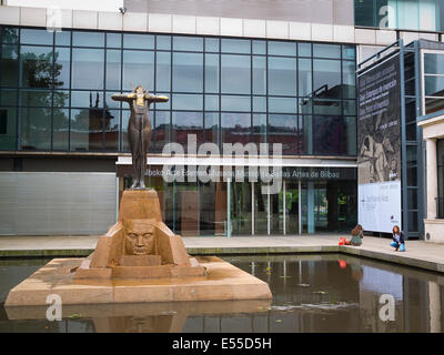 Fine Arts Museum. Bilbao, Biscay. Basque Country, Spain, Europe. Stock Photo