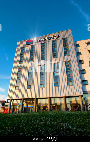 travelodge hotel great ducie street manchester Stock Photo