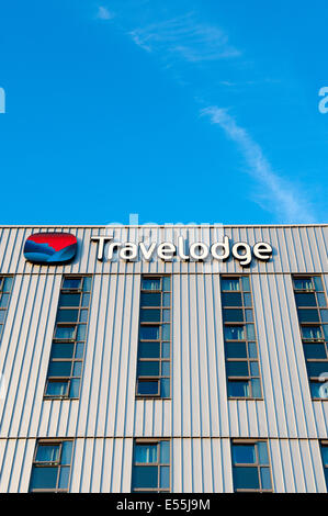 travelodge hotel great ducie street manchester Stock Photo