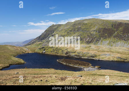View of Croesor Valley in Snowdonia, North Wales Stock Photo
