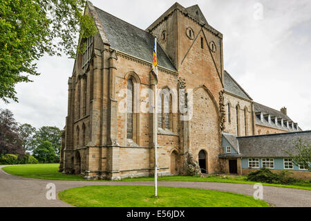 PLUSCARDEN ABBEY HOME OF BENEDICTINE MONKS NEAR ELGIN MORAY SCOTLAND Stock Photo