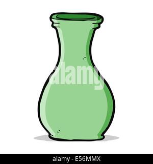 cartoon vase Stock Vector