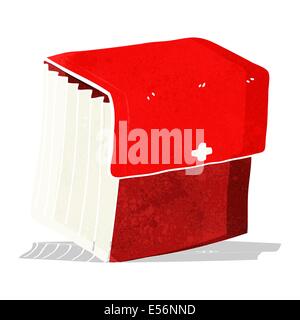 cartoon business files Stock Vector