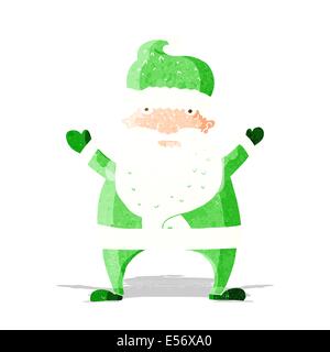 cartoon ugly santa claus Stock Vector Art &amp; Illustration, Vector Image: 72041235 - Alamy