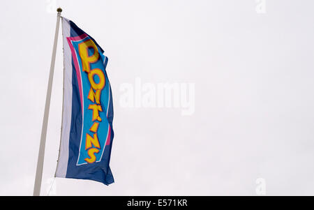 Pontins Holiday Centre Sign Stock Photo