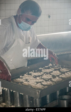 Xelac producers cooperative in Quetzaltenango, Guatemala. Stock Photo