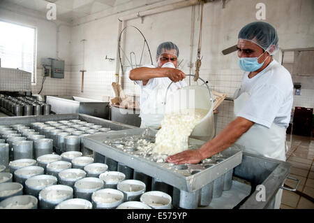 Xelac producers cooperative in Quetzaltenango, Guatemala. Stock Photo