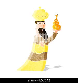 one of the three wise men Stock Vector