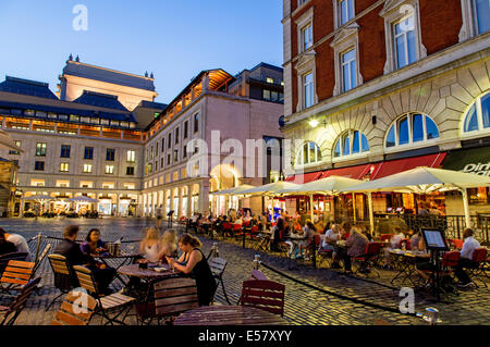 Covent Garden Night London UK Stock Photo