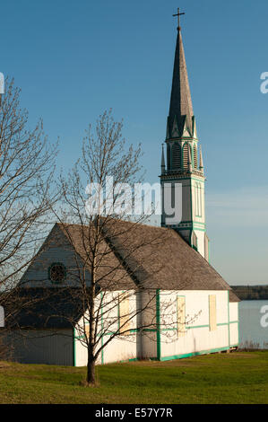 Elk203-3510v Canada, British Columbia, Fort St James, Lady of Good Hope Church, 1873 Stock Photo