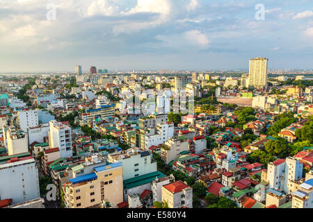 View all Ha noi from skyscaper, Hanoi, Vietnam Stock Photo