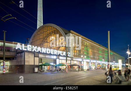Alexanderplatz station, Mitte district, Berlin, Germany Stock Photo