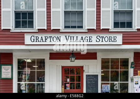 Old fashion general store, Grafton, Vermont, USA Stock Photo